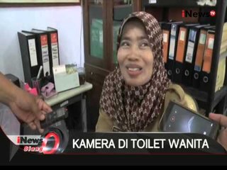 Waspada, ditemukan kamera pulpen dikamar mandi wanita di Rembang, Jateng - iNews Siang 16/03
