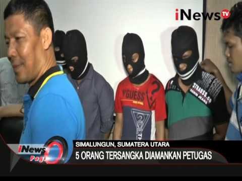 Bawa sabu 1 Kg, 5 orang diamankan petugas, simalungun - iNews Pagi 15/03