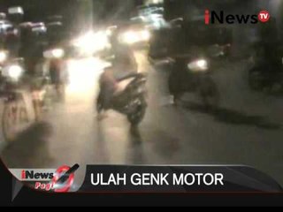 Polisi kembali bubarkan geng motor di makassar karena meresahkan warga - iNews Pagi 16/03
