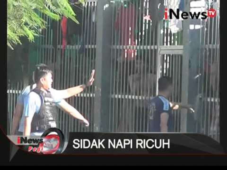 Ratusan napi tolak sidak narkoba di lapas, 2 petugas terluka - iNews Pagi 16/03