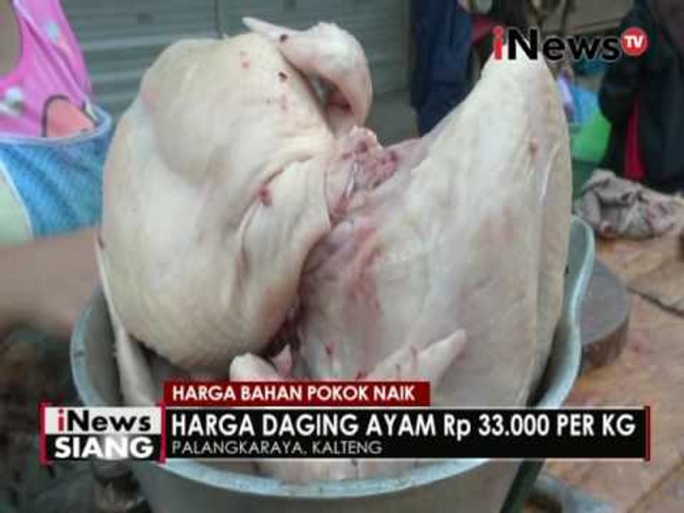 Harga bahan pokok naik, Pedagang Daging Tak Turuti Kata Presiden - iNews Siang 06/06