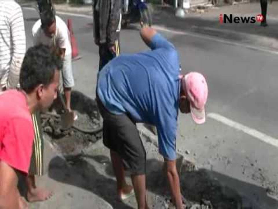 Lebaran masih sebulan lagi, ruas jalur Pantura diperbaiki untuk persiapan mudik - iNews Petang 06/06