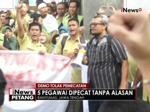 Tuntut pemecatan pegawai sepihak, ratusan pegawai RS Islam Purwokerto demo - iNews Petang 03/06