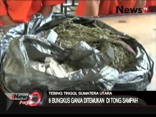 Download Video: 4 Kg ganja ditemukan dalam tong sampah di lapas tebing tinggi - iNews Pagi 18/03