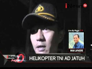 Live By Phone: Helikopter TNI AD Jatuh - iNews Pagi 21/03