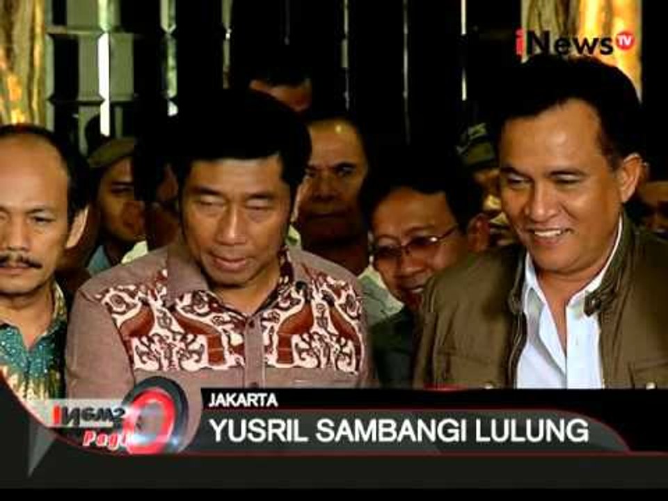 Bahas soal Jakarta, bakal Cagub DKI Yusril Ihza Mahendra sambangi Haji Lulung - iNews Pagi 22/03