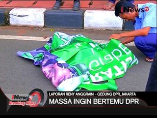 Live report : suasana terkini demo supir taksi di depan gedung DPR - iNews Breaking News 22/03