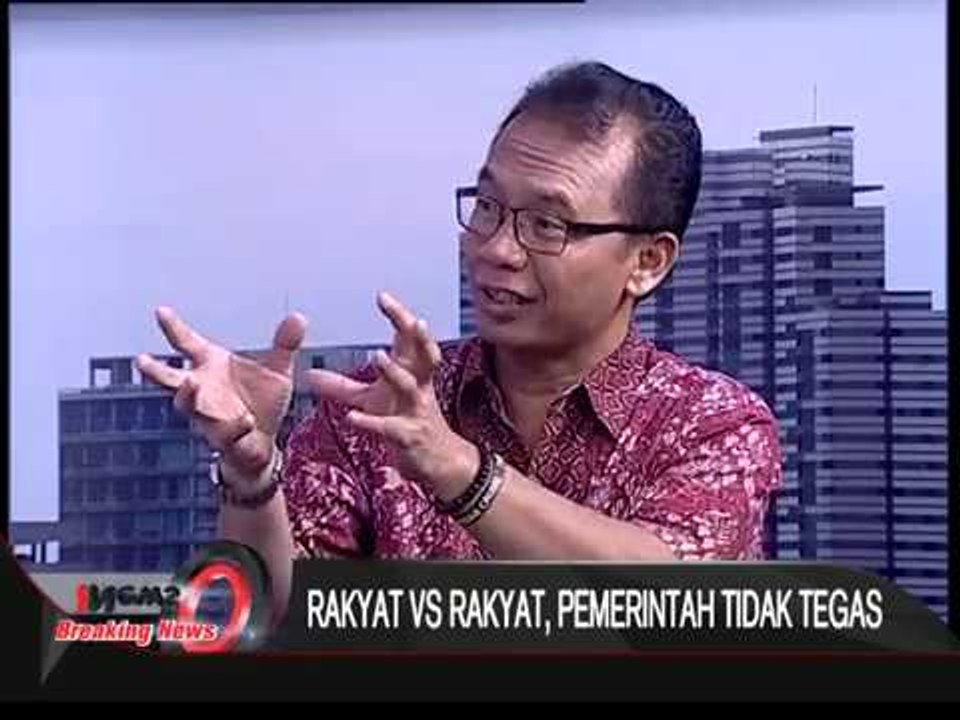 Dialog 04 : Rakyat - rakyat, pemerintah tidak tegas - Breaking News 22/03