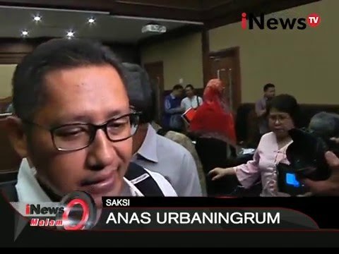 Sidang dugaan pencucian uang, Anas bantah minta anggaran kepada Nazaruddin - iNews Malam 23/03