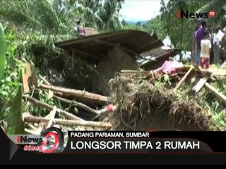 Longsor tinpa 2 rumah di Padang Pariaman, Sumbar, 1 orang meninggal - iNews Siang 24/03