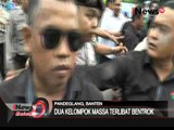 Kericuhan mewarnai aksi protes warga di depan kantor Bupati Pandeglang, Banten - iNews Malam 23/03