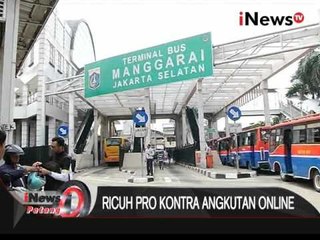 Live Report: Mikrolet, Metromini dan Kopaja belum beroperasi - iNews Petang 22/03