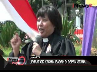 Jemaat GKI Yasmin dan HKBP Filadelfia peringati paskah di depan Istana Negara - iNews Pagi 28/03