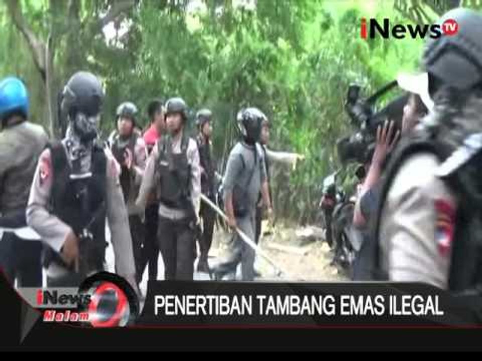Ricuh penertiban tambang emas ilegal di Taman Nasional Lore Lindu - iNews Malam 29/03