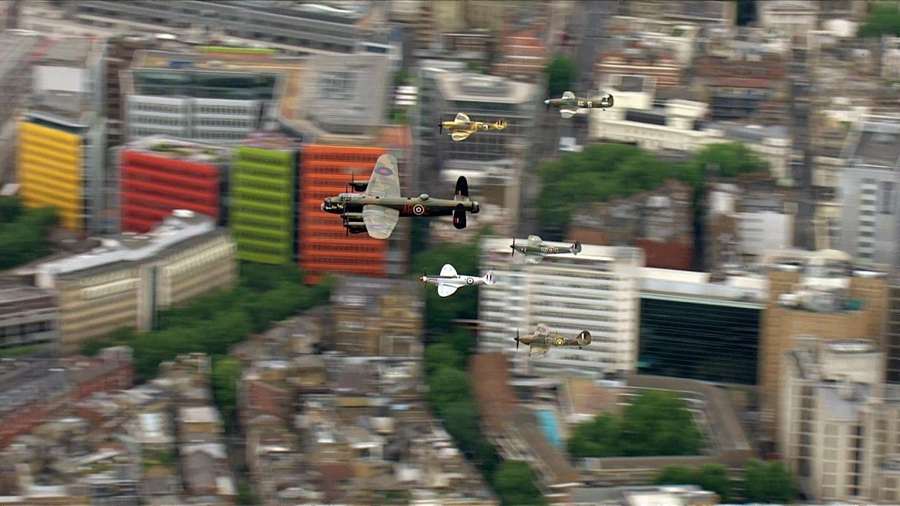 Flypast for RAF100