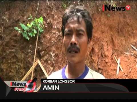 Tanah longsor di Pacitan dan Purworejo ancam warga - iNews Siang 30/03