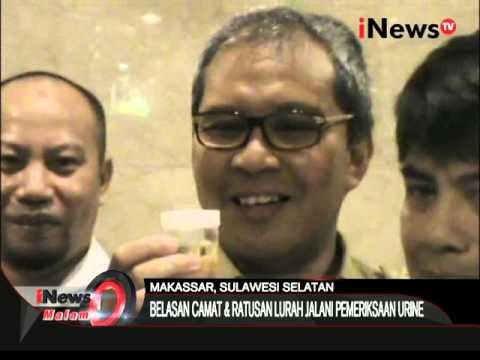 Antisipasi penyalahgunaan narkoba, Camat & Lurah jalani pemeriksaan urine - iNews Malam 28/03
