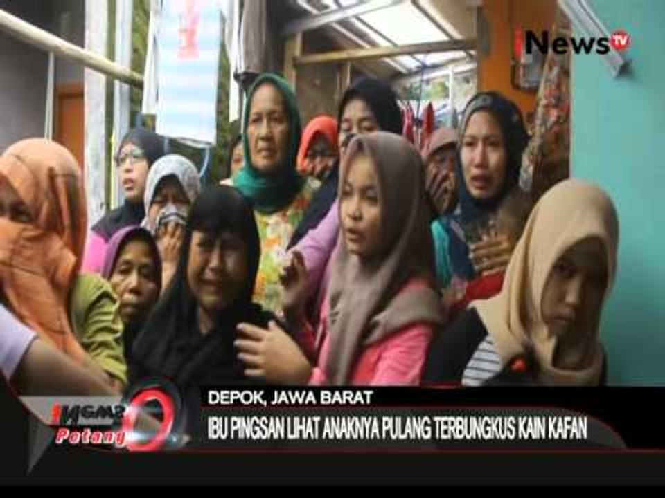 Bocah laki-laki di Depok tewas terbawa arus kali, keluarga korban histeris - iNews Petang 31/03