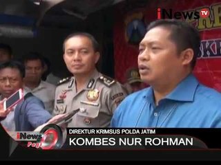 Polisi di Sidoarjo gerebek sebuah pabrik jajanan anak yang berbahan baku limbah - iNews Pagi 01/04