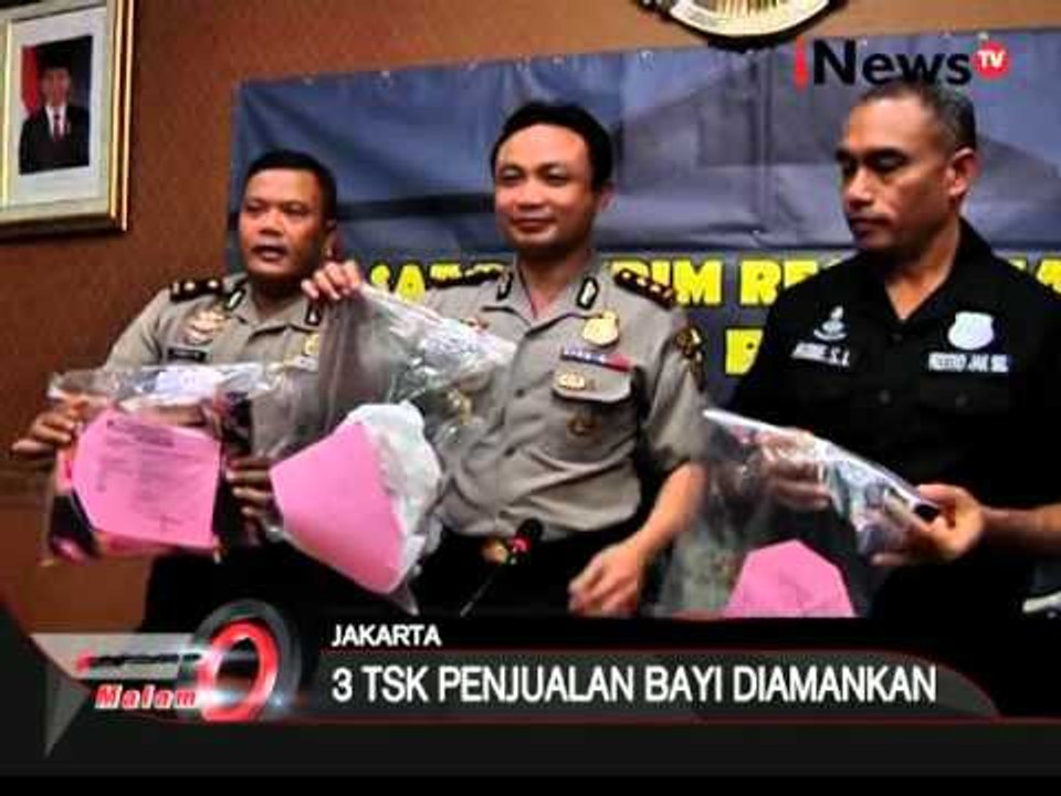 Polisi tangkap 3 tersangka penjual bayi termasuk Ibu kandung si bayi - iNews Malam 31/03