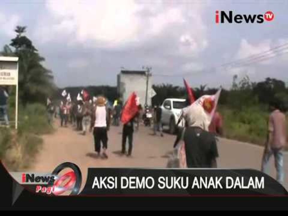 Tuntut keadilan, suku anak dalam lakukan aksi jalan kaki menuju Istana Merdeka - iNews Pagi 01/04