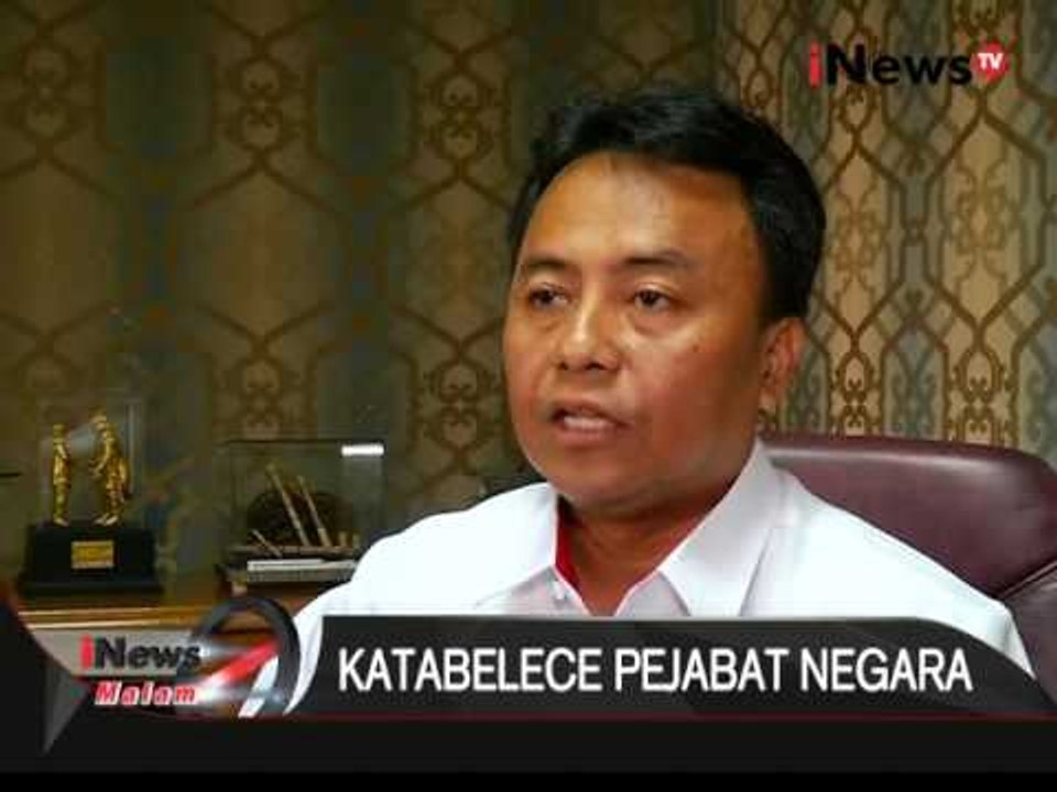 Terkait surat permohonan fasilitas negara, KemenpanRB sudah memlayangkan teguran - iNews Malam 04/04
