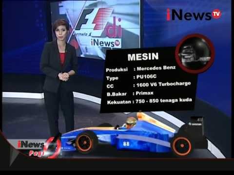 Spesifikasi mobil yang digunakan Rio Haryanto dalam ajang F1 - iNews Pagi 01/04