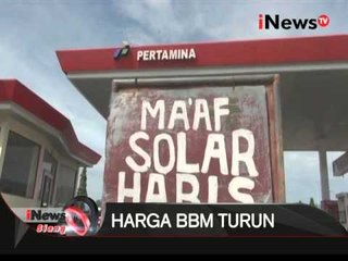 Harga BBM turun, stok BBM di beberapa daerah kosong - iNews Siang 01/04