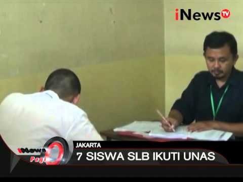 Siswa SMA Luar Biasa juga ikuti ujian nasional - iNews Pagi 05/04