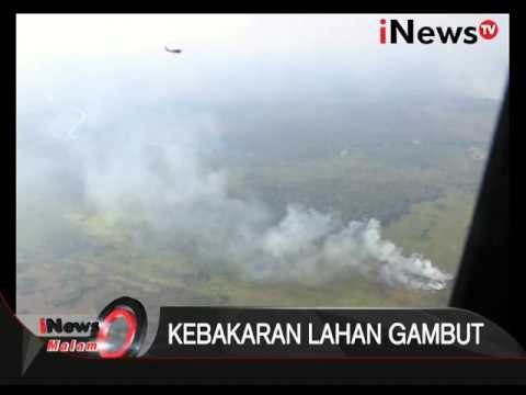 Kebakaran lahan gambut kembali terjadi di riau - iNews Malam 05/04