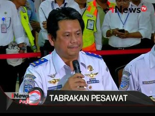 Keterangan resmi terkait insiden Tabrakan Pesawat di bandara Halim - iNews Pagi 05/04