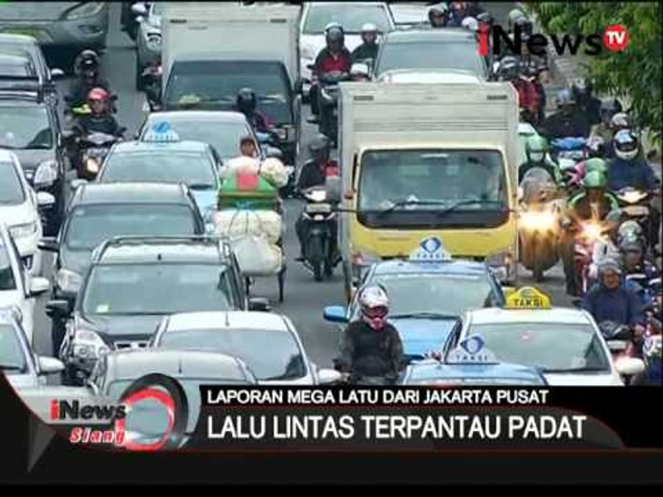 Live Report: Kawasan MH Thamrin padat dihari pertama penghapusan 3 in 1 - iNews Siang 05/04