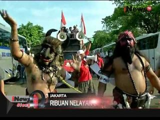 Pertanyakan kebijakan, nelayan dari seluruh Indonesia gelar unjuk rasa - iNews Siang 06/04