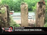 Longsor tebing di KM 118 Purbaleunyi kembali terjadi, separuh jalan tertutup - iNews Siang 11/04
