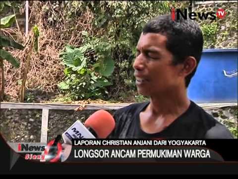 Live Report: tebing sungai longsor di gondokusuman belum diperbaiki - iNews Siang 07/04