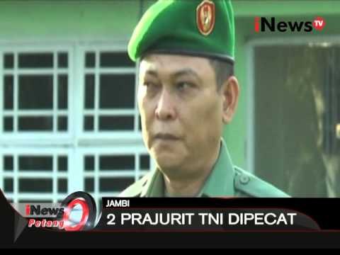 2 Prajurit TNI di pecat tidak hormat - iNews Petang 11/04