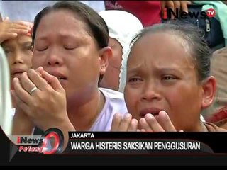 Ricuh penggusuran luar batang, warga melawan dengan Do'a - iNews Petang 11/04