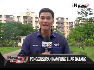 Live report : terkait relokasi warga Kp. Luar Batang ke Rusun Marunda - iNews Siang 12/04
