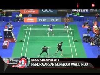 Singapore Open 2016, pasangan Hendra/Ahsan bungkam wakil India - iNews Pagi 15/04