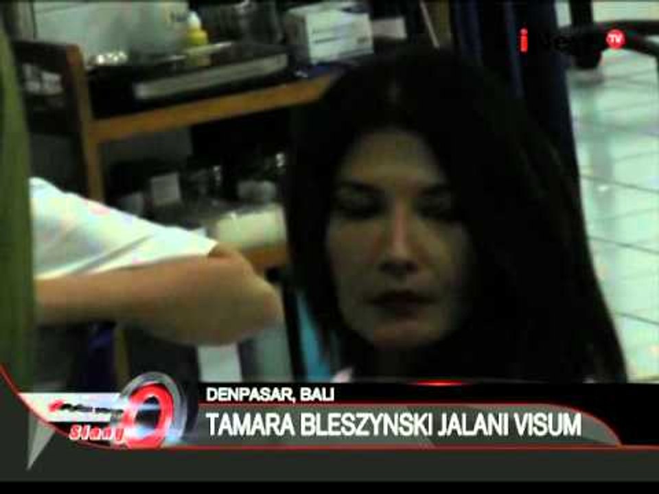 Dianiaya seorang berinisial WS, Tamara Bleszynski jalani visum - iNews Siang 15/04