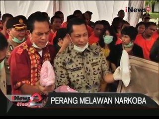 Download Video: Live report : terkait pemusnahan barang bukti narkoba oleh BNN - iNews Siang 15/04