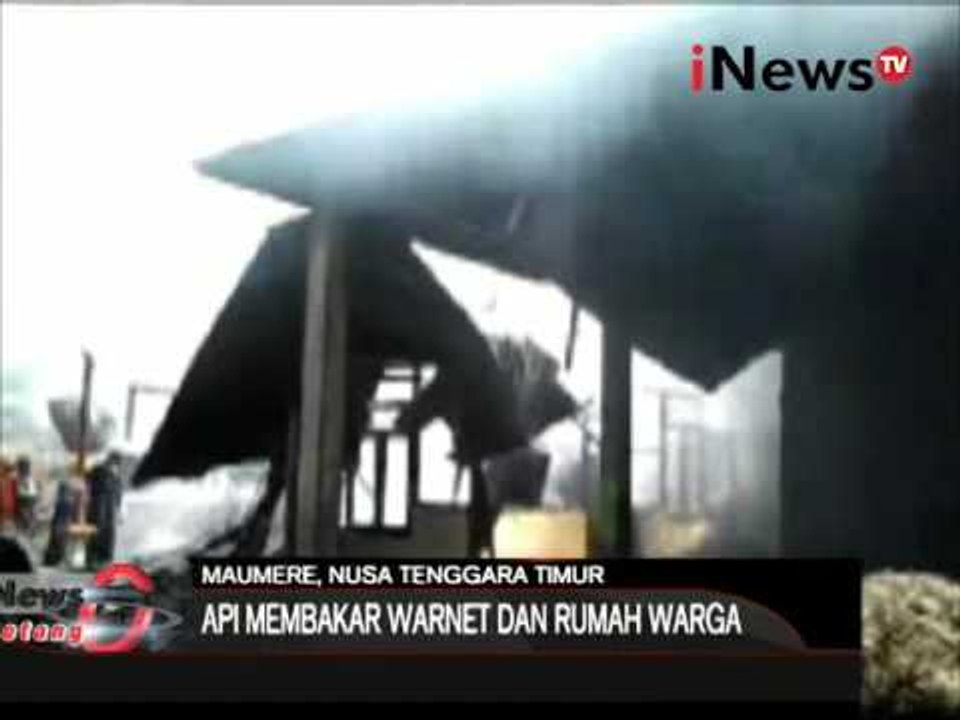 Api membakar warnet dan rumah warga 1 warga tewas - iNews Petang 15/04