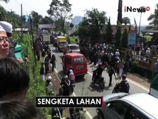 Ratusan santri dan warga hadang eksekusi lahan pesantren dan mesjid di Bandung - iNews Petang 19/04