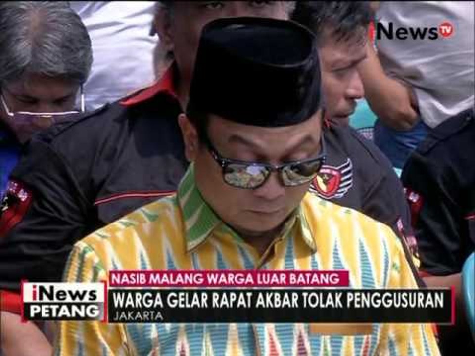 Warga Luar Batang adakan rapat akbar penolakan penggusuran tahap II Luar Batang - iNews Petang 20/04