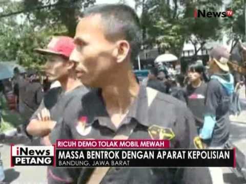 Demo menolak pengadaan mobil mewah untuk anggota DPRD Jabar berlangsung ricuh - iNews Petang 21/04
