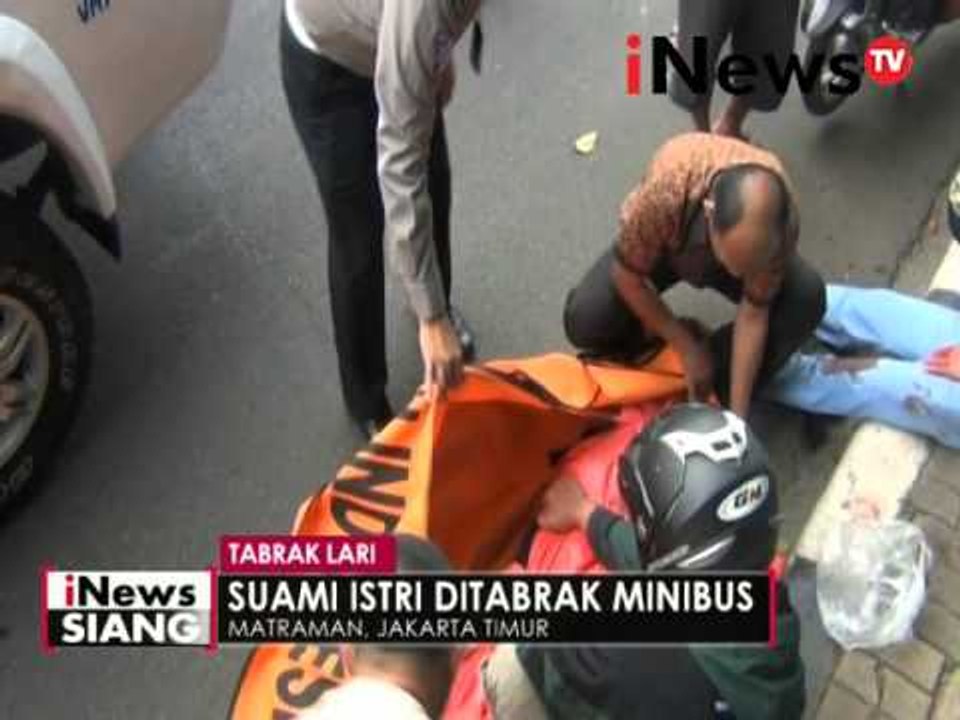 Tabrak lari di kawasan pisangan, Istri tewas suami luka luka - iNews Siang 25/04
