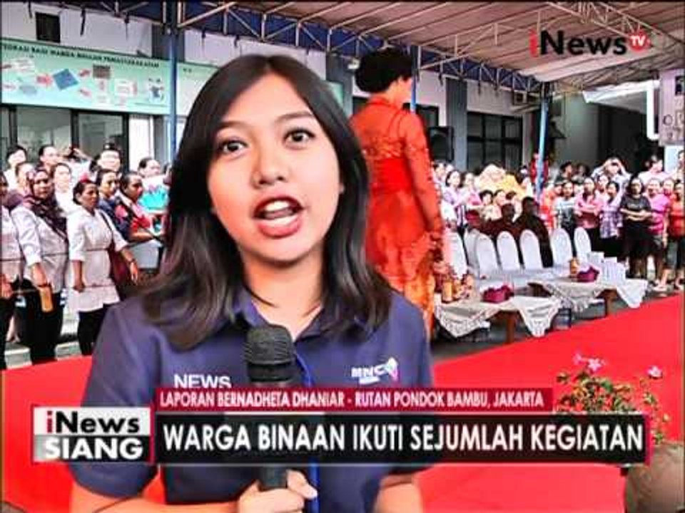 Live report: Peringatan hari kartini di rutan pondok bambu - iNews Siang 21/04