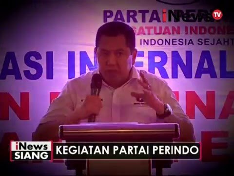 Hary Tanoe Lantik 231 DPC Perindo Sumsel - iNews Siang 20/04
