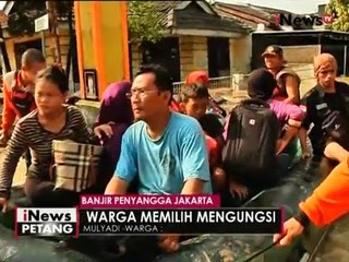 Sempat surut, banjir di Pondok Gede, Bekasi sempat meninggi hingga 2 meter - iNews Petang 22/04