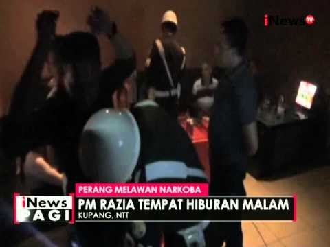 Cegah penggunaan narkoba, petugas Polda NTT gelar razia narkoba di diskotik - iNews Pagi 26/04